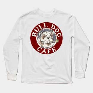 Bull Dog Cafe Long Sleeve T-Shirt